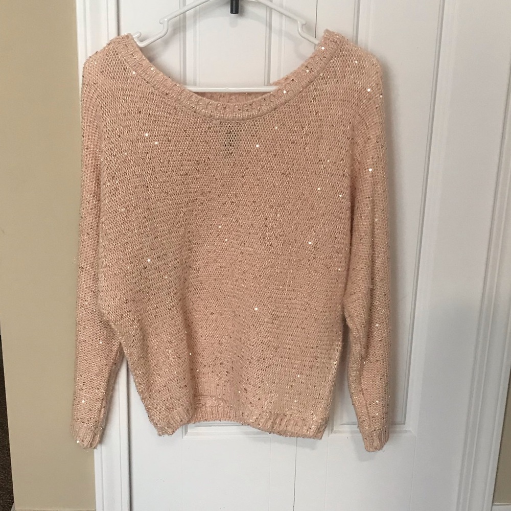 Sequin sweater